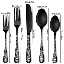 Load image into Gallery viewer, Gothic Stainless Steel Flatware (20 PCS or 30 PCS)