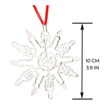 Load image into Gallery viewer, Christmas Snowflake Ornaments