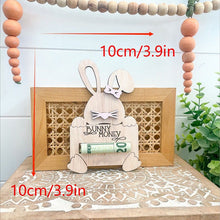 Load image into Gallery viewer, Personalized Cute Easter Bunny Money Holder