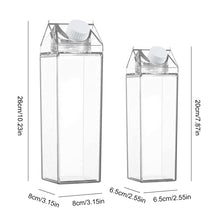 Load image into Gallery viewer, Transparent Milk Carton
