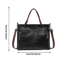Load image into Gallery viewer, Ladies Vintage Leather Shoulder Bag