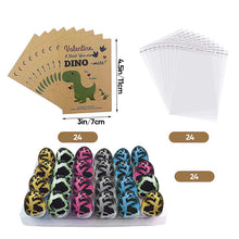 Load image into Gallery viewer, 24 Pcs Dinosaur Egg Hatching Card
