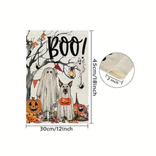 Load image into Gallery viewer, Halloween Garden Flag