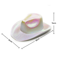 Load image into Gallery viewer, LED Cowboy Party Hat