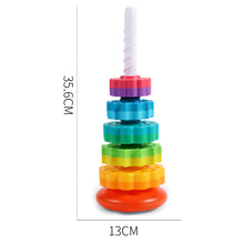 Load image into Gallery viewer, Rainbow Stacking Toys