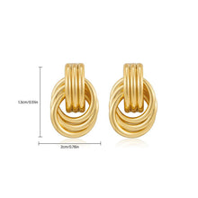 Load image into Gallery viewer, Women's Multi-Layer Hoop Earrings