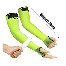 Load image into Gallery viewer, Cut Resistant Gardening Sleeves with Tumb Hole