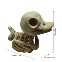 Load image into Gallery viewer, Halloween Skeleton Duck Decor