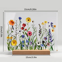 Load image into Gallery viewer, Painted Colorful Flower Pattern Decor