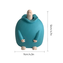 Load image into Gallery viewer, Little Blue Middle Finger Ornament