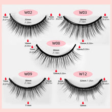 Load image into Gallery viewer, Glue-free Self-adhesive False Eyelashes(3 pairs)