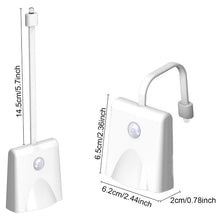 Load image into Gallery viewer, Rechargeable LED Toilet Light