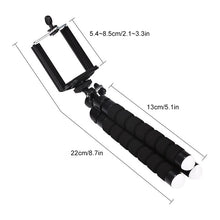 Load image into Gallery viewer, Flexible Sponge Octopus Tripod