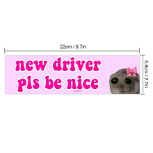 Load image into Gallery viewer, Nice Driver Car Sticker