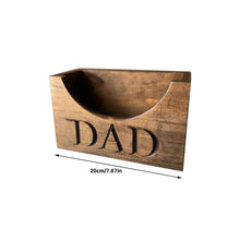 Load image into Gallery viewer, Dad Wooden Hat Holder