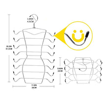 Load image into Gallery viewer, Multifunctional 8-layer Rotating Hanger