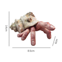 Load image into Gallery viewer, Finger Parasite Crab Resin Sculpture
