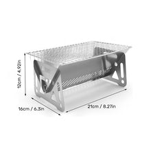 Load image into Gallery viewer, Stainless Steel Collapsible Grill