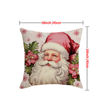 Load image into Gallery viewer, Pink Christmas Pillow Covers