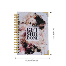 Load image into Gallery viewer, Get Shit Done Sweary Planner