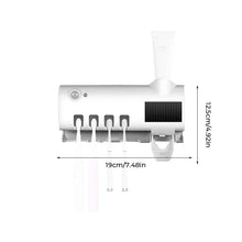 Load image into Gallery viewer, Smart UV Sterilizing Toothbrush Holder