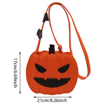 Load image into Gallery viewer, Halloween Creative Cartoon Pumpkin Crossbody Bag
