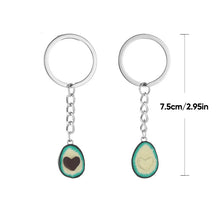 Load image into Gallery viewer, Avocado Friendship Keychain