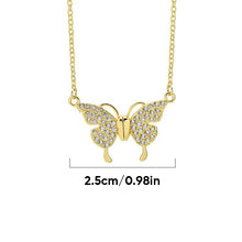 Load image into Gallery viewer, Magnetic Butterfly Patchwork Necklace