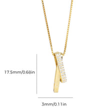 Load image into Gallery viewer, Special Bond Rectangle Interlocking Necklace