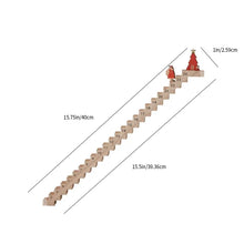 Load image into Gallery viewer, Funny Santa Stairs Countdown Calendar