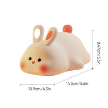 Load image into Gallery viewer, Big Face Rabbit Silicone Night Light