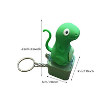 Load image into Gallery viewer, Rechargeable Sound &amp; Light Fidget Toy Keychain