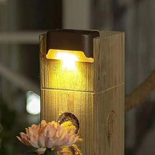 Load image into Gallery viewer, LED Solcelle Utendørs Vanntett Vegglampe