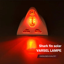 Load image into Gallery viewer, Shark Fin Solar varsellys for bil