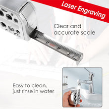 Load image into Gallery viewer, Stainless Steel Tape Measure