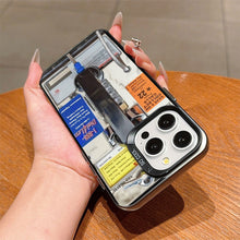 Load image into Gallery viewer, Vintage Phone Booth Pattern Phone Cases