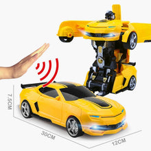 Load image into Gallery viewer, Ultra-Sensing Transformer USB Charging Toy Car