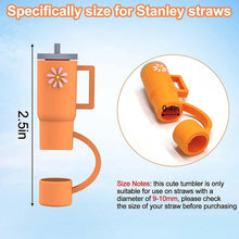 Load image into Gallery viewer, Silicone Straw Topper