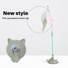 Load image into Gallery viewer, Funny Cat Stick Toy with Detachable Teaser Wand And Sucker Base