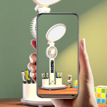 Load image into Gallery viewer, Desk Lamp Plug-in LED Fan Light Foldable Eye Protection Reading Night Light