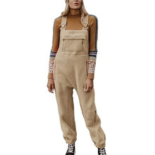 Load image into Gallery viewer, Women's Fleece Warm Loose Casual Jumpsuits