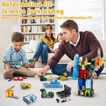 Load image into Gallery viewer, Toy Deformation Number Transform Robot