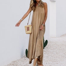 Load image into Gallery viewer, Women's Casual Summer Backless Slip Dress