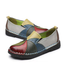 Load image into Gallery viewer, New Fashion Women's Leather Flat Shoes