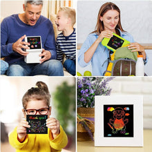 Load image into Gallery viewer, 【100 ark / 1 sett】DIY regnbuemagisk skrapepapir kunstsett