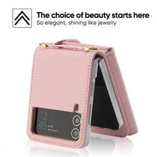 Load image into Gallery viewer, Crossbody Wallet Case of Women for Samsung Galaxy Z Flip3 5G/ Flip4