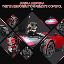 Load image into Gallery viewer, Ultra-Sensing Transformer USB Charging Toy Car