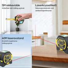 Load image into Gallery viewer, 3-i-1 infrarød laserbåndmåling
