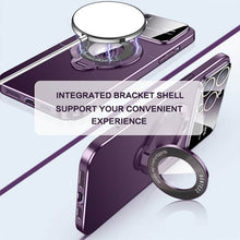 Load image into Gallery viewer, Large Window Phone Case Leak Label Magnetic Bracket
