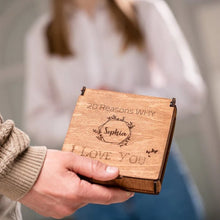 Load image into Gallery viewer, Reasons I Love You Heart Shaped Puzzle Gifts for Your Loved Ones